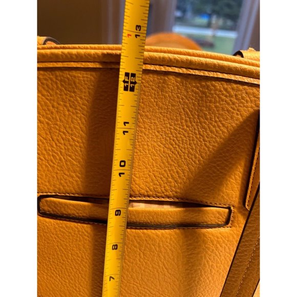 Women's London Fog Kinsley Tote Bag Yellow - Picture 6 of 10